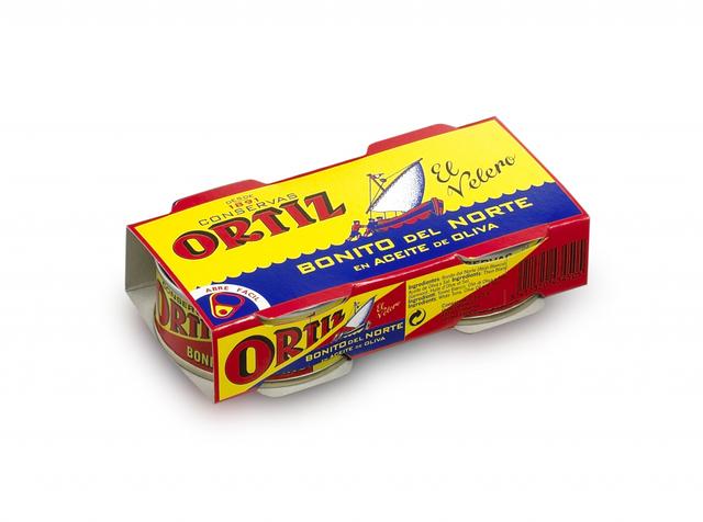 Bonito del norte in olijfolie Ortiz 2x63g