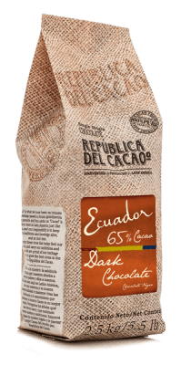 ECUADOR DARK 65% (REPÚBLICA DEL CACAO) 2,5 KILO