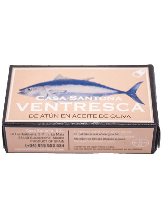 VENTRESCA ATUN CLARO IN OLIJFOLIE CASA SANTONA 115 GRAM