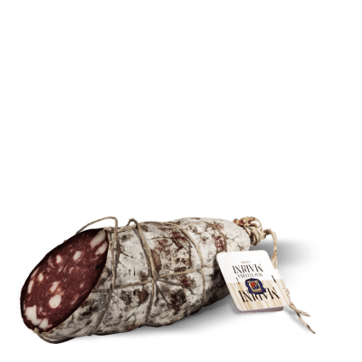 SALAME TOSCANO AL SANGIOVESE +/- 700 GRAM