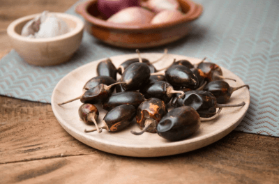 DRIED CHILI CASCABEL, 250GR 250 GRAM
