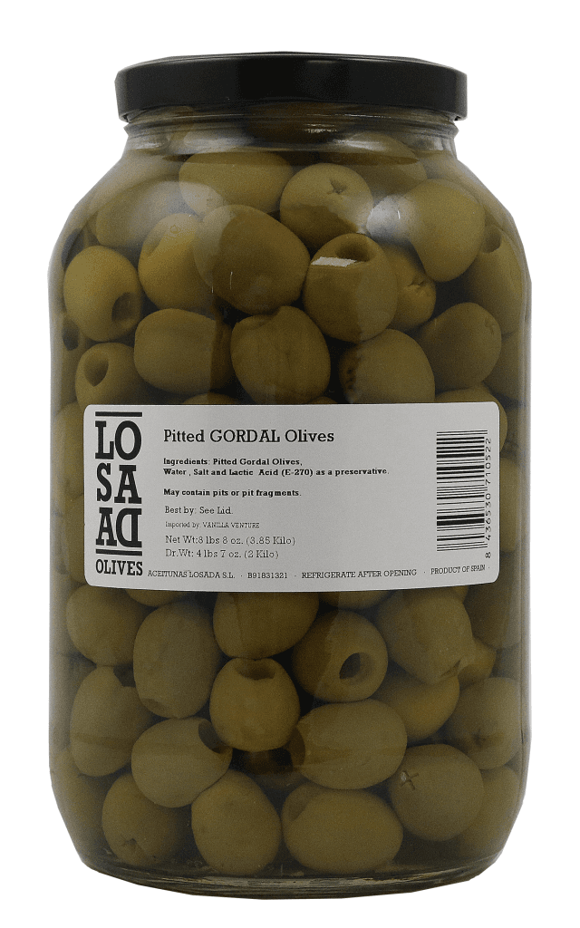 Gordal olijf 60/90 zonder pit 2kg