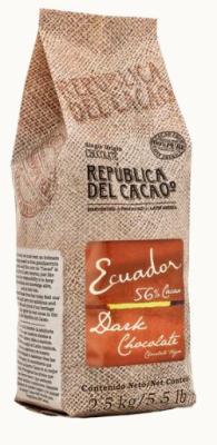 ECUADOR DARK 56% (REPÚBLICA DEL CACAO) 2,5 KILO