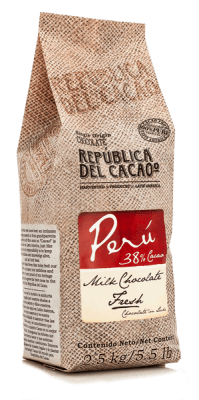 PERÚ MILK 38% (REPÚBLICA DEL CACAO) 2,5 KILO