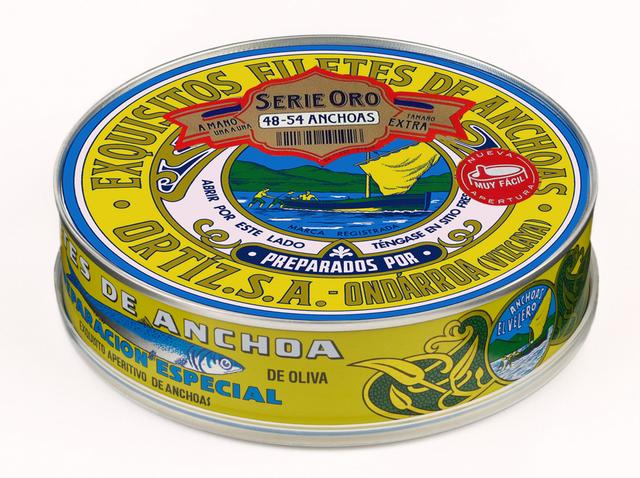 Ansjovisfilet in olijfolie Ortiz 450g