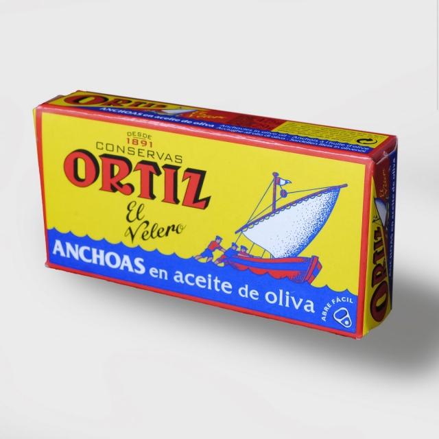 Ansjovisfilet in olijfolie Classic Ortiz 2x25g